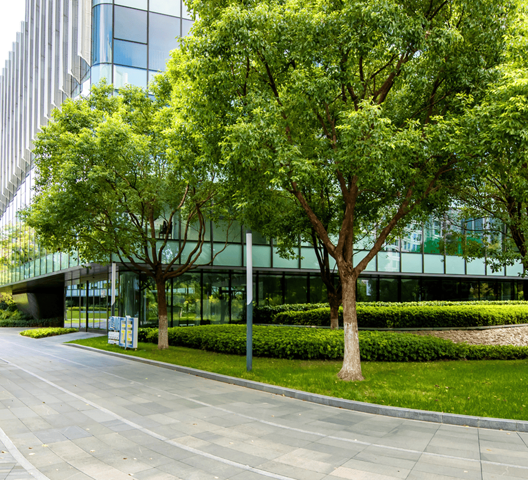 Green environment of office buildings in science and technology park